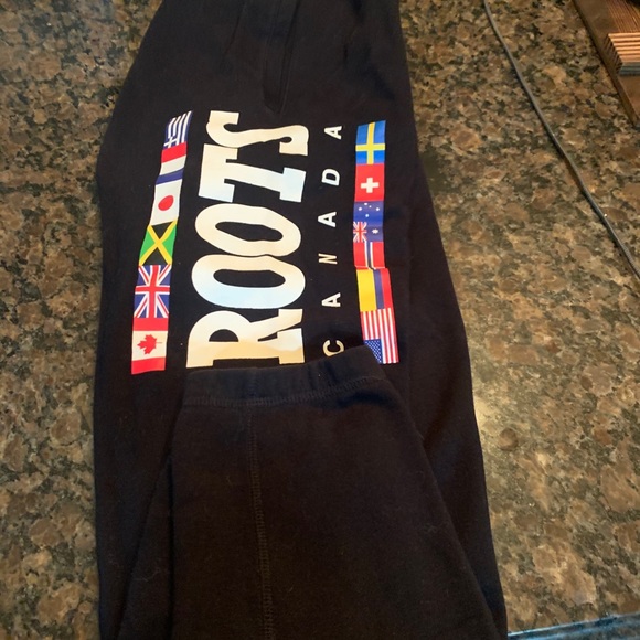 Like New Roots sweat pants joggers. Cuffed bottom. - Picture 1 of 2